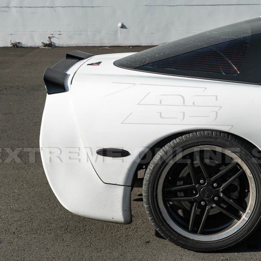 Chevrolet Corvette C5 ZR1 Style Gloss Black Front Lip Side Skirts Rear Spoiler Kit 1997-2004
