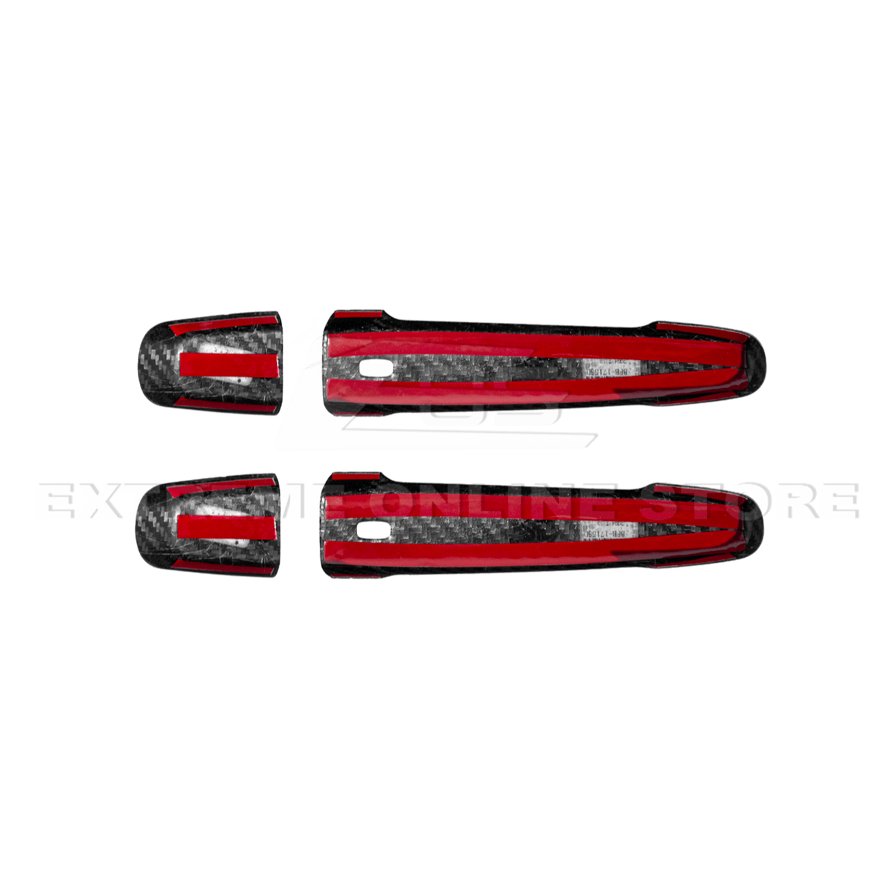 Chevrolet Camaro Factory Style Dry Carbon Fiber Door Handle Cover Set 2016-2024