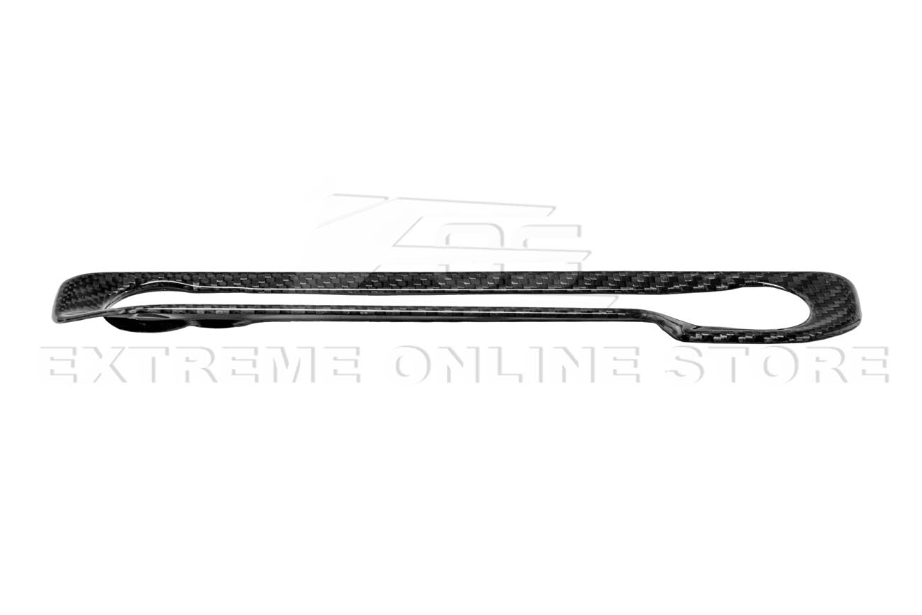Ford Mustang S650 Factory Style Dry Carbon Fiber AC Control Panel Cover 2024-Up