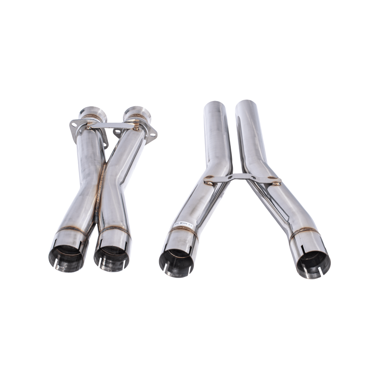 Chevrolet Corvette C6 Z06 ZR1 3 Inch X-Pipe T-304 Stainless Steel Exhaust Mid Pipe 2012-2013