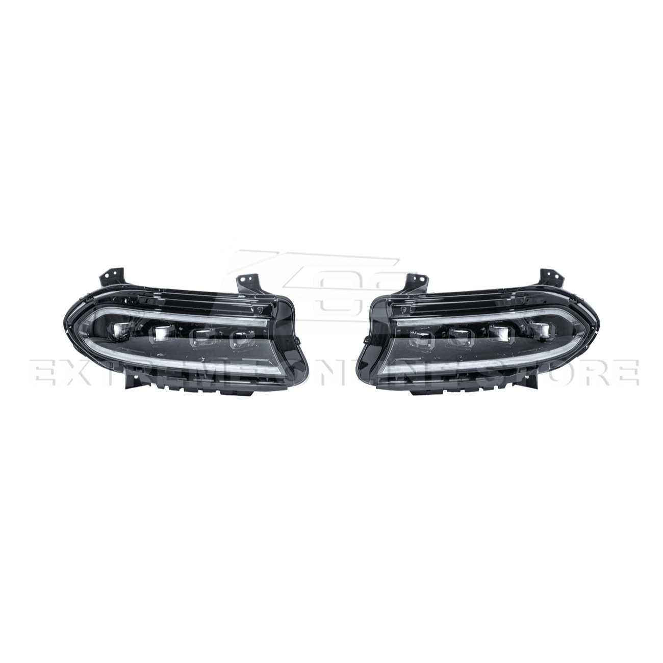 Charger LED DRL Sequential Signal Projector Headlights 2015-2023