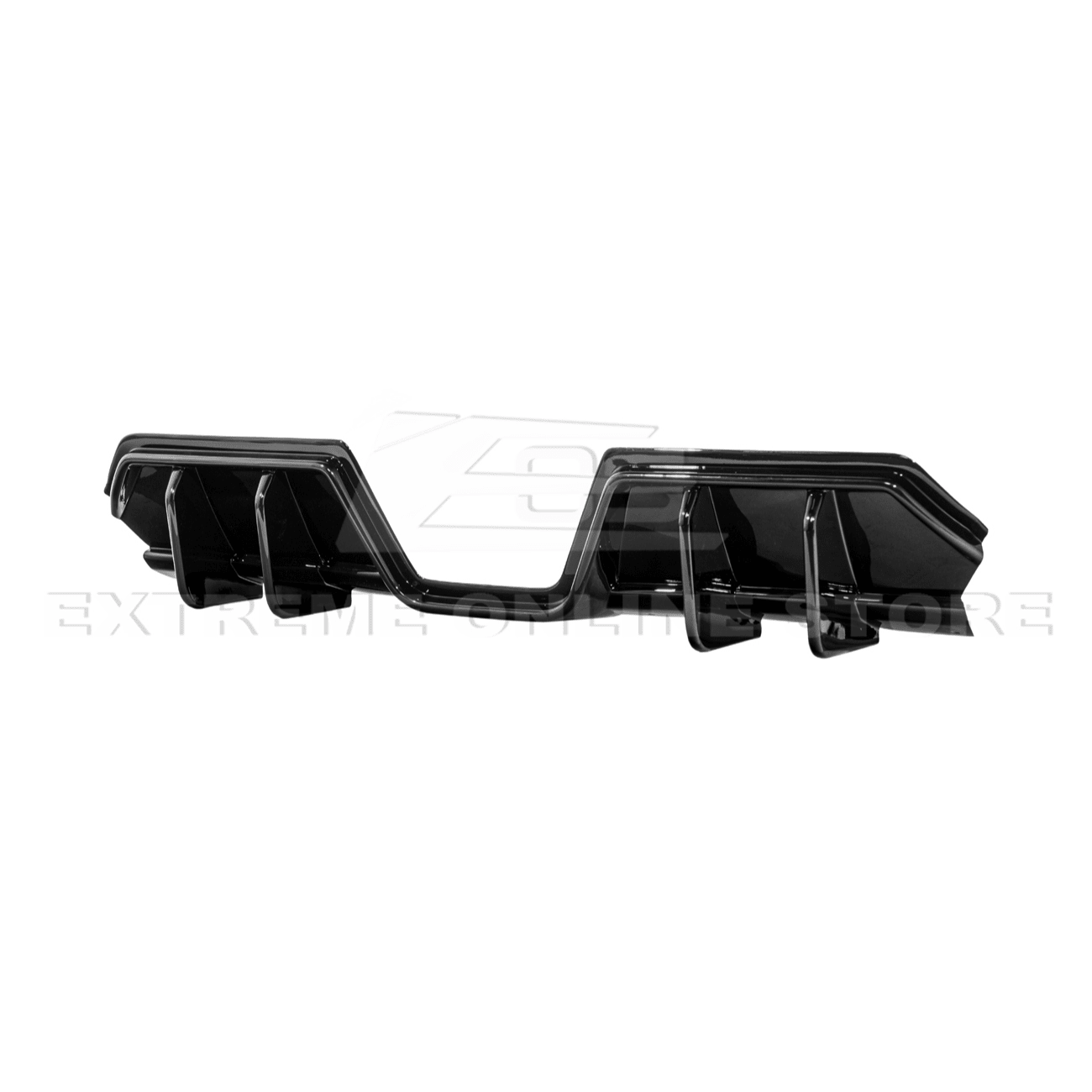 Subaru WRX VB JDM Performance Style Matte Gloss Black Rear Bumper Diffuser 2022-Present