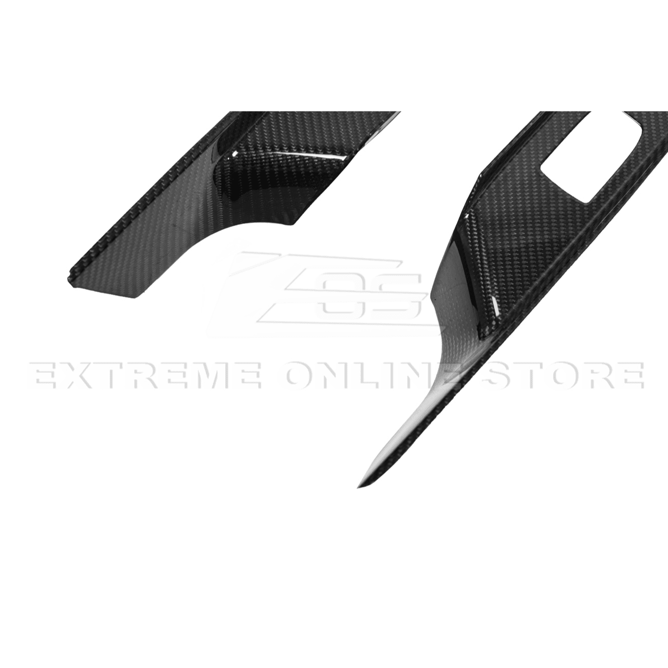Chevrolet Corvette C8 Dry Carbon Fiber Door Window Control Panel Switch Cover Convertible 2020-Up