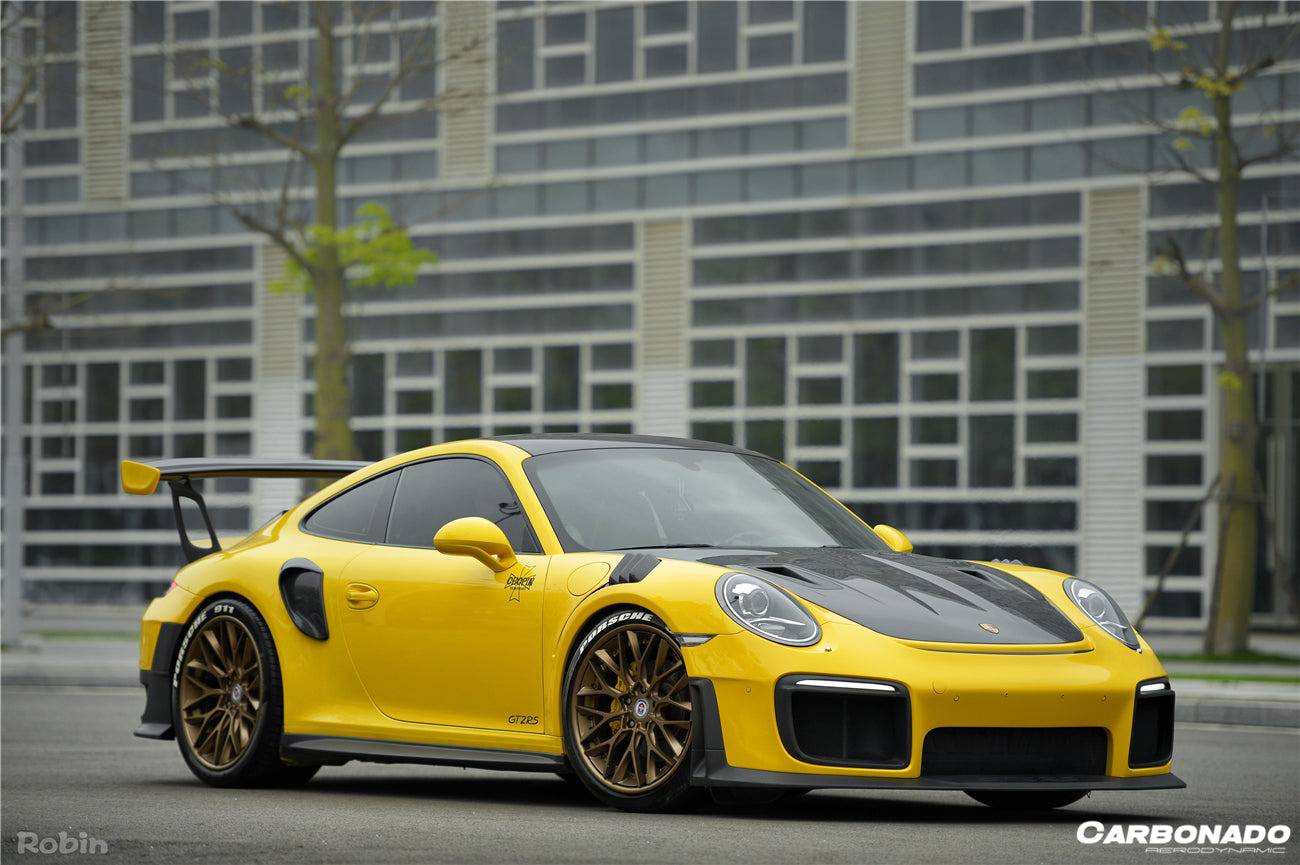 2012-2015 Porsche 911 991.1 Carrera/Targa S/4/4s GT2RS Style Front Bumper - Carbonado
