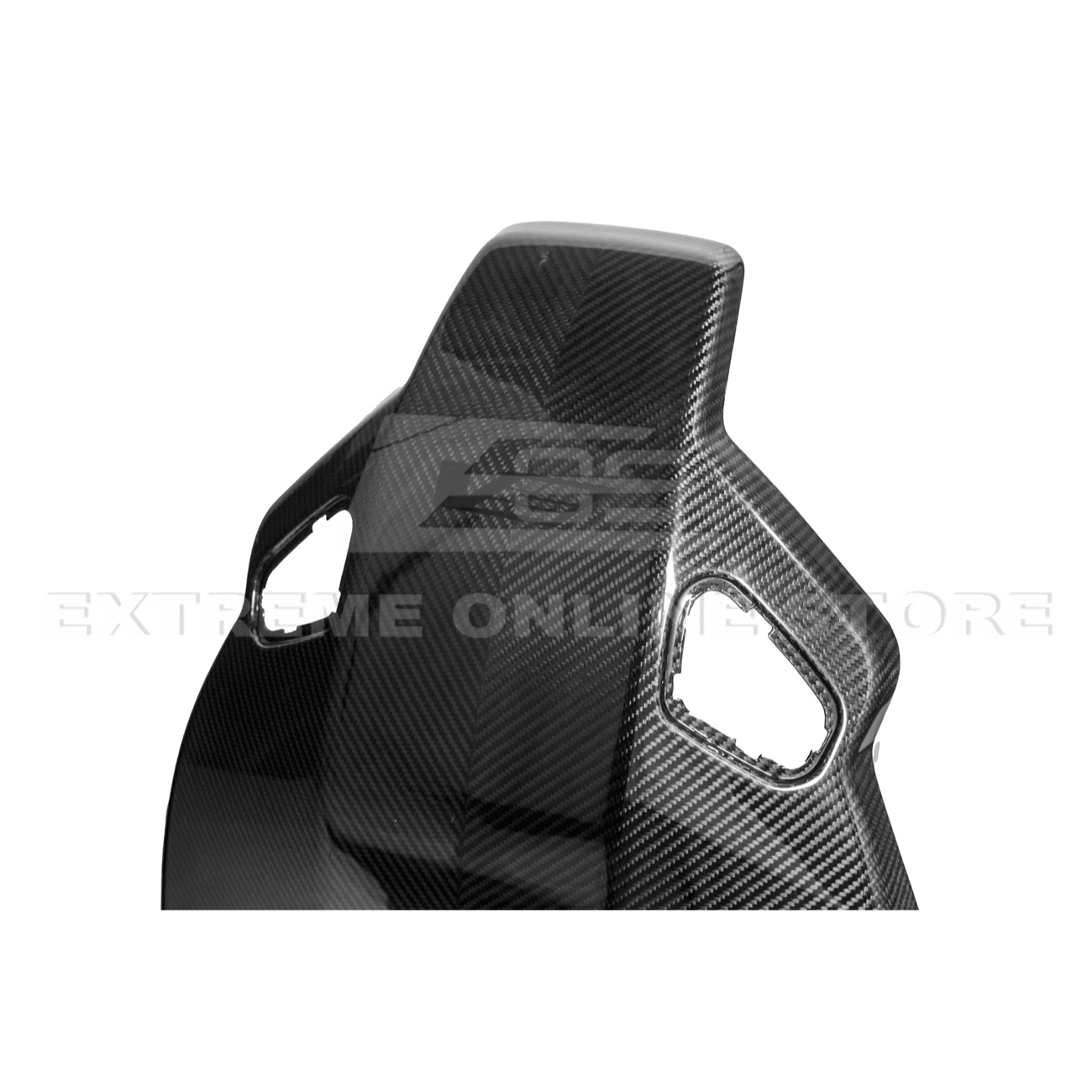 Cadillac CTS-V ATS-V Blackwing Style Dry Carbon Fiber Seat Back Cover Set 2016-2019