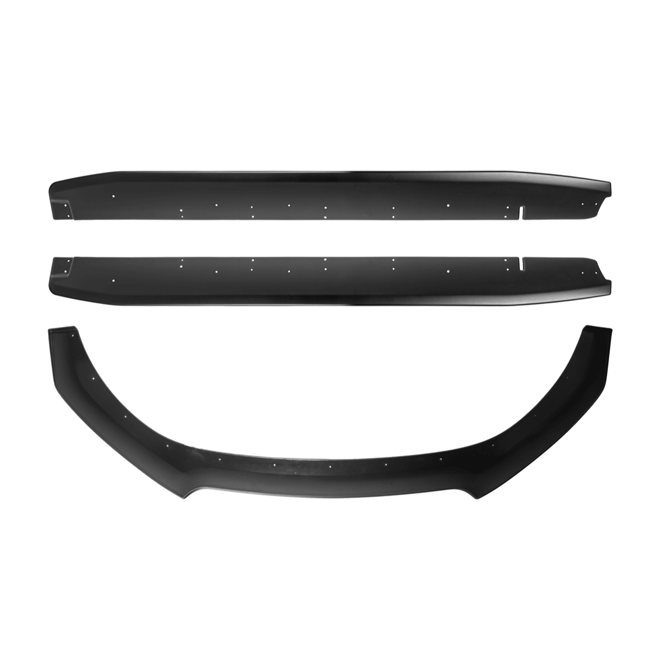 Subaru BRZ ZD8 CS Style Matte Gloss Black Front Splitter Side Skirts Kit 2022-Up