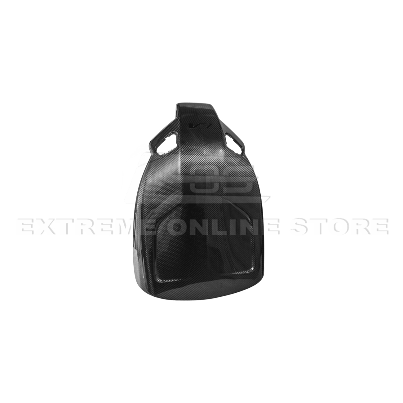 Cadillac CTS-V ATS-V Blackwing Style Dry Carbon Fiber Seat Back Cover Set 2016-2019