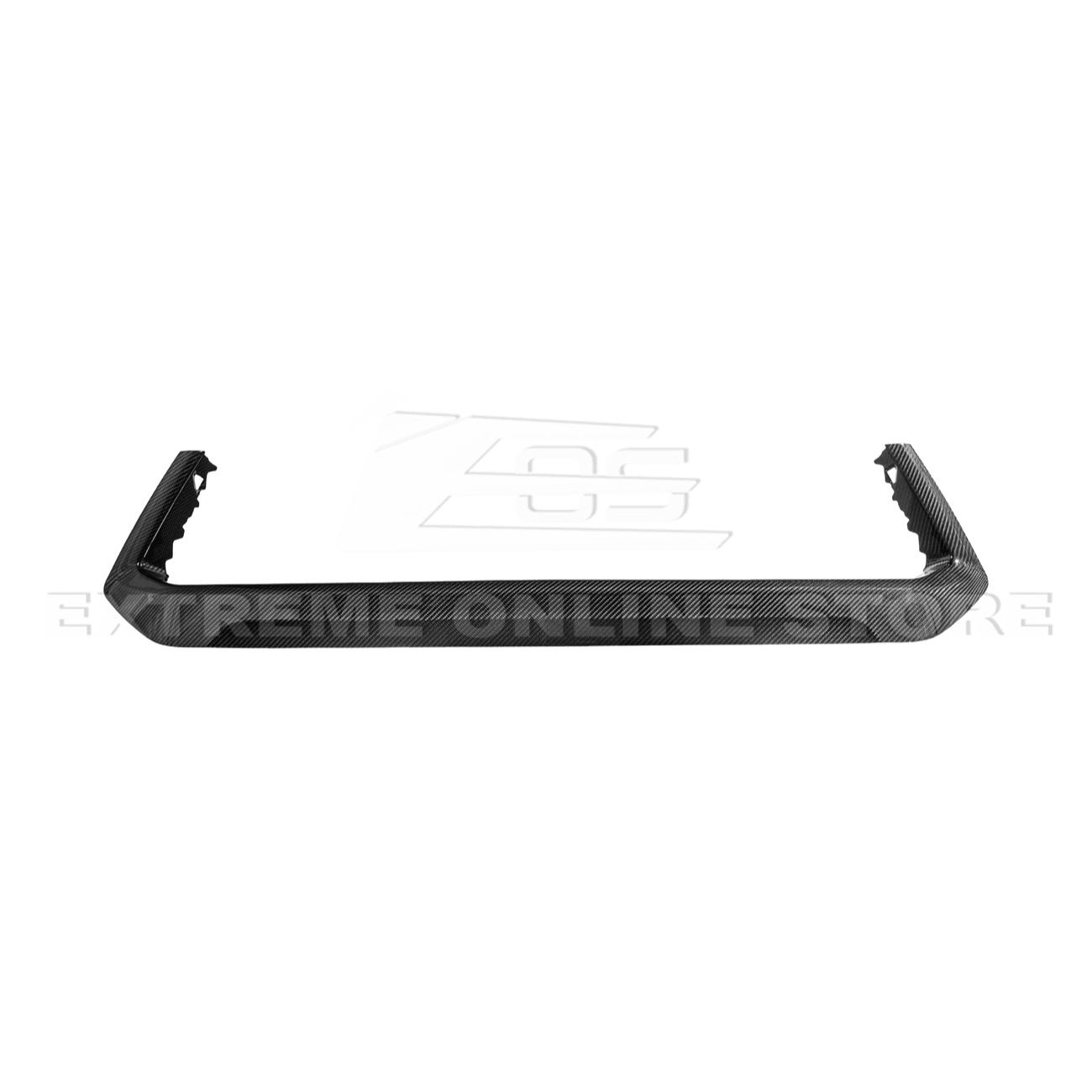 Ford Mustang S650 Factory Overlay Style Carbon Fiber Center Lower Grille Trim Frame 2024-Up
