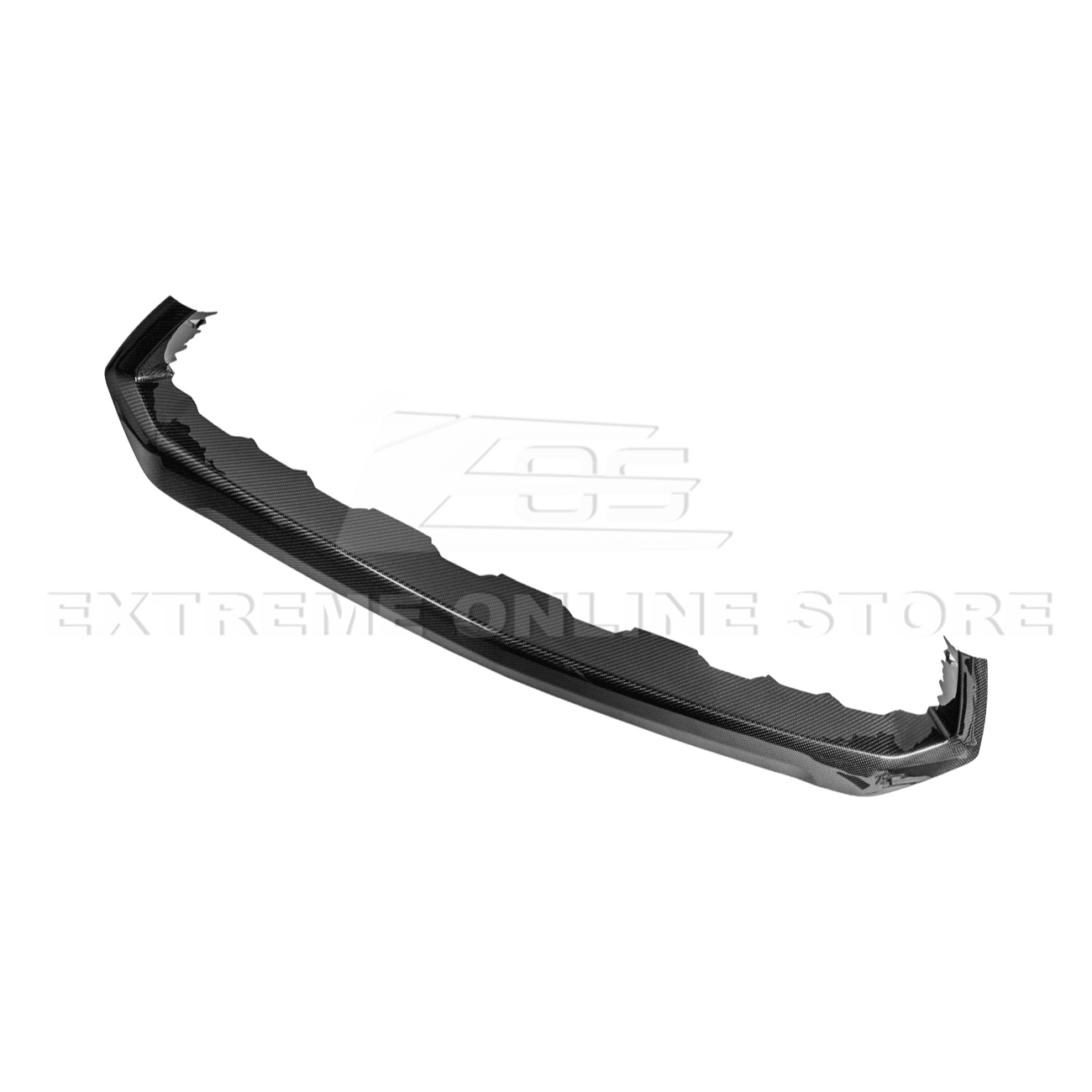 Ford Mustang S650 Factory Overlay Style Carbon Fiber Center Lower Grille Trim Frame 2024-Up