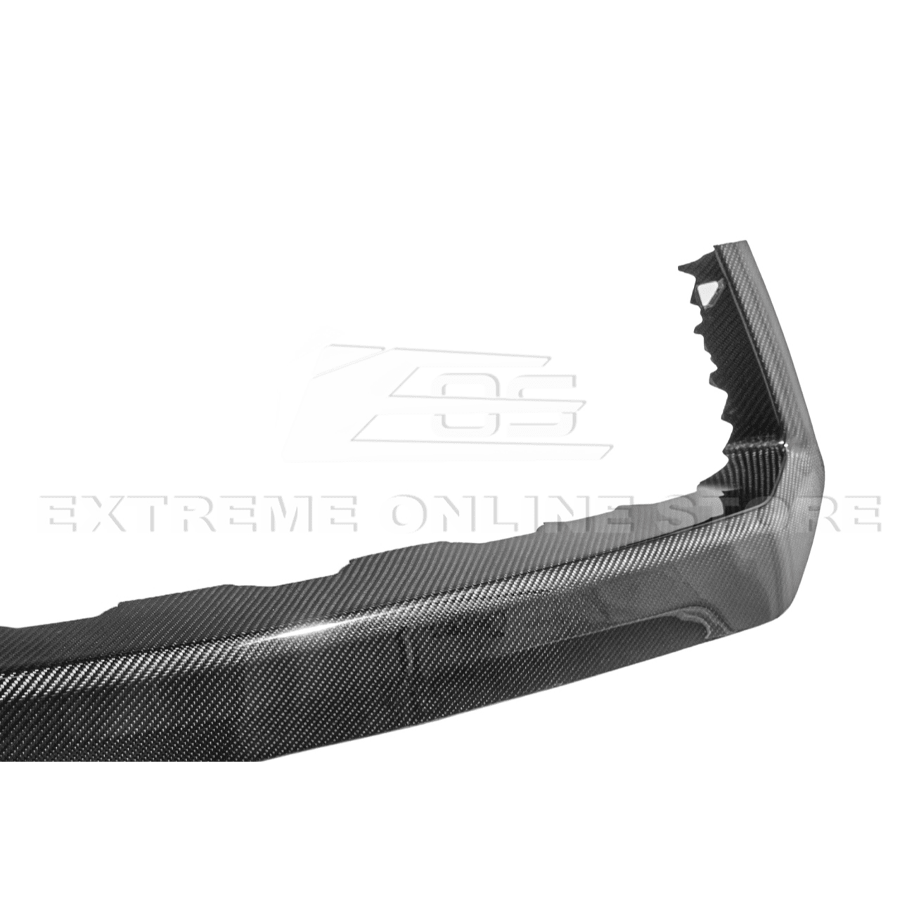 Ford Mustang S650 Factory Overlay Style Carbon Fiber Center Lower Grille Trim Frame 2024-Up