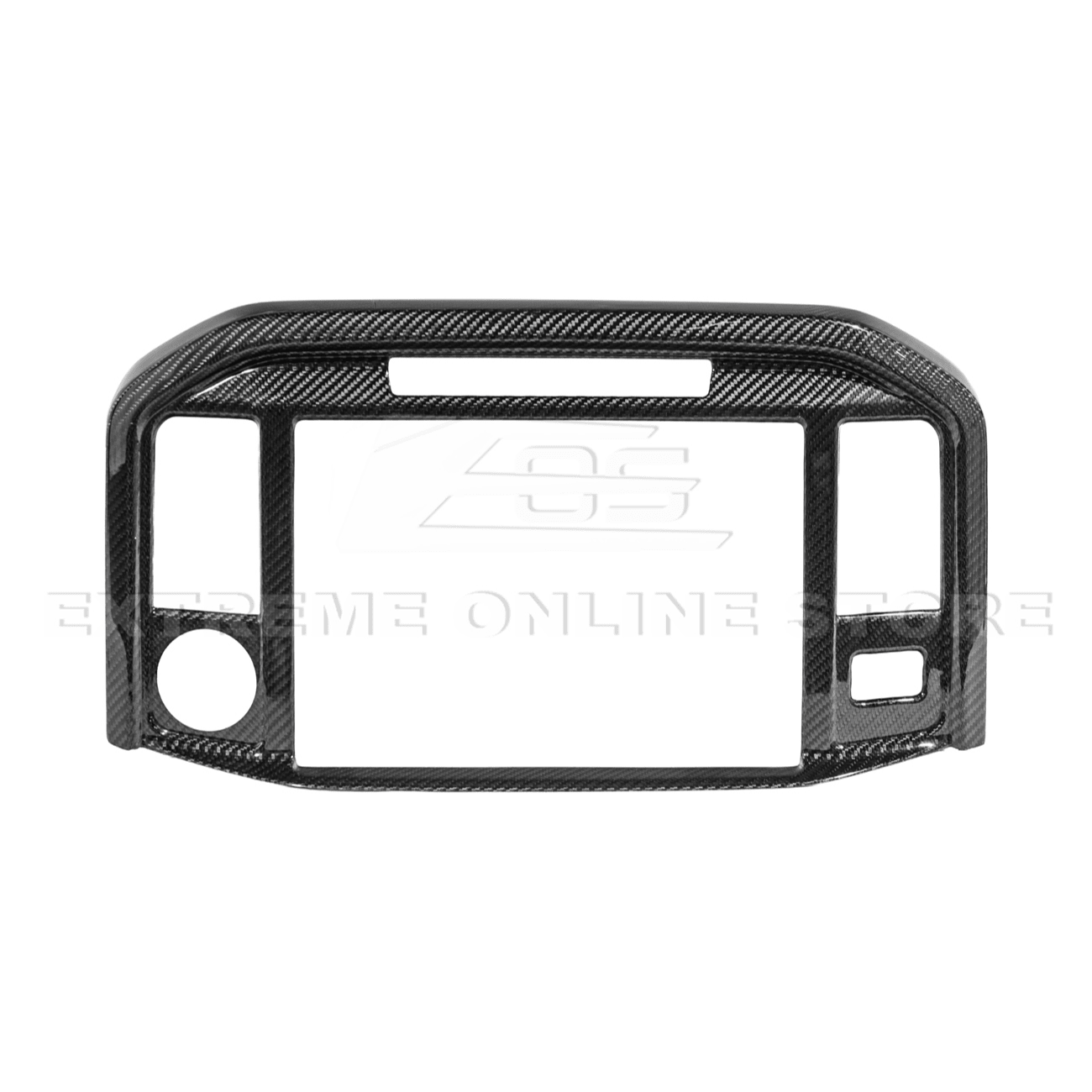 Ford F-150 F-150 Lightning Factory Style Dry Carbon Fiber Infotainment Screen Cover 2021-Present