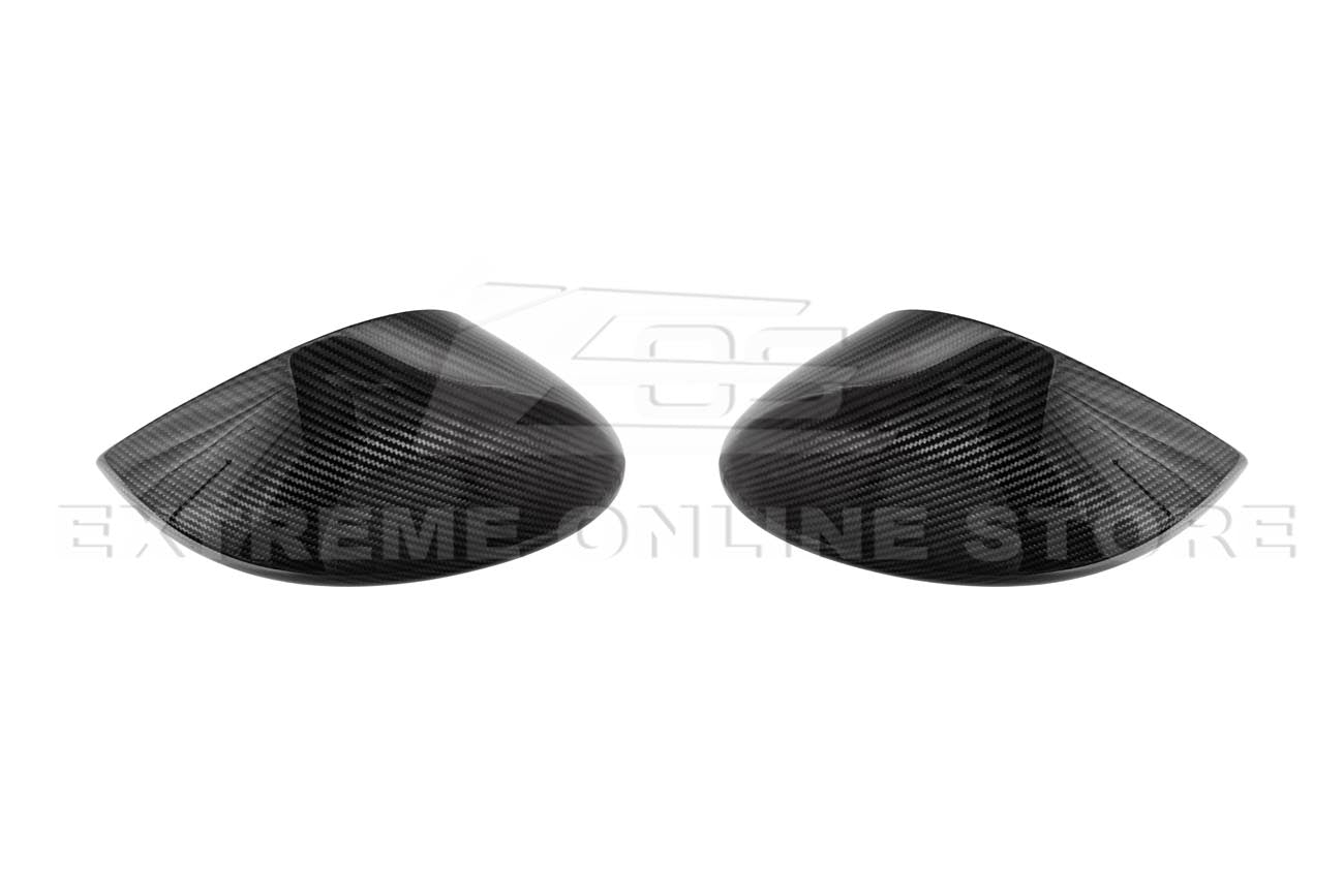 Ford Mustang Mach-E Factory Style Dry Carbon Fiber Mirror Cap Covers 2021-Up