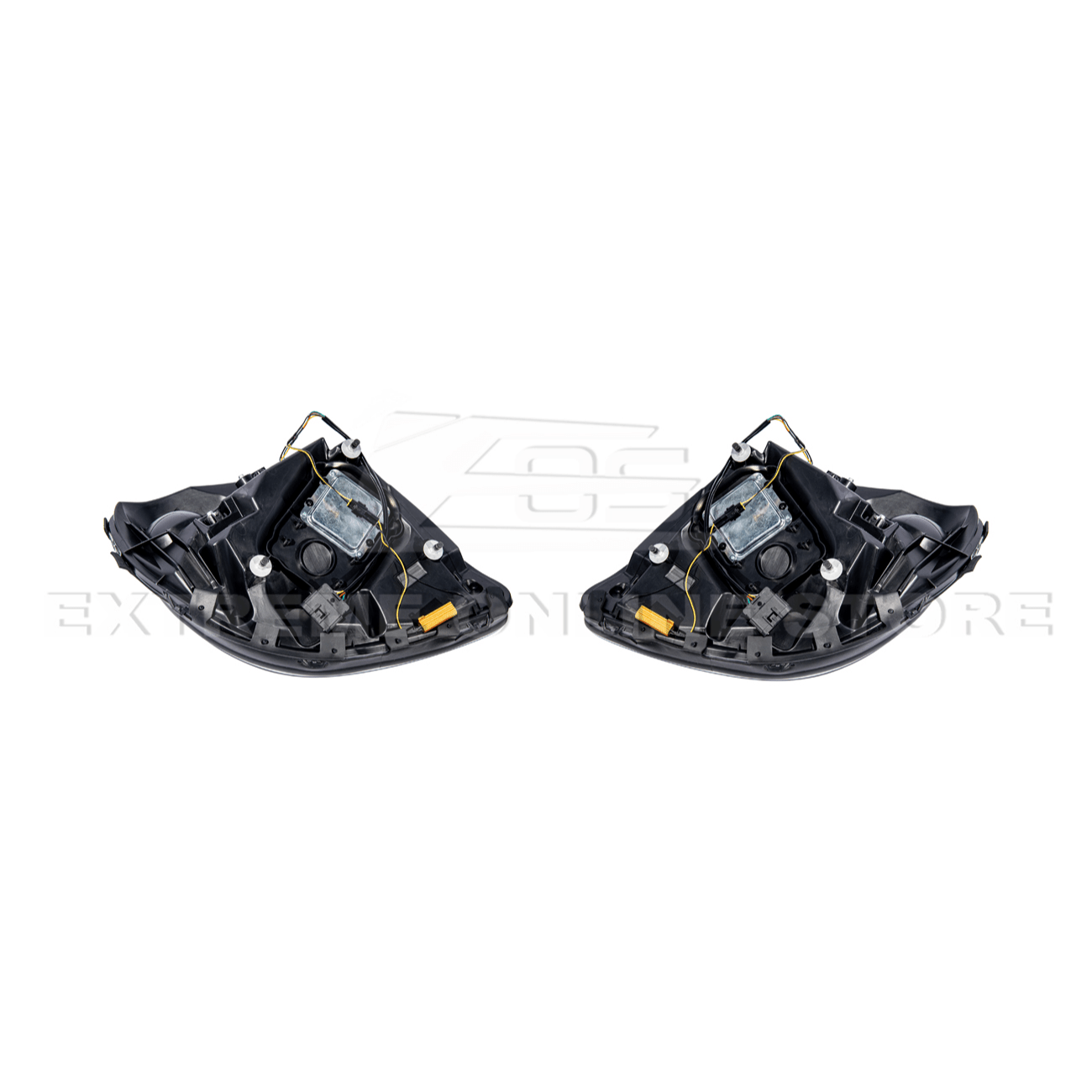 Corvette C6 C7 Style Projector LED Sequential Signal Turn Headlights 2005-2013
