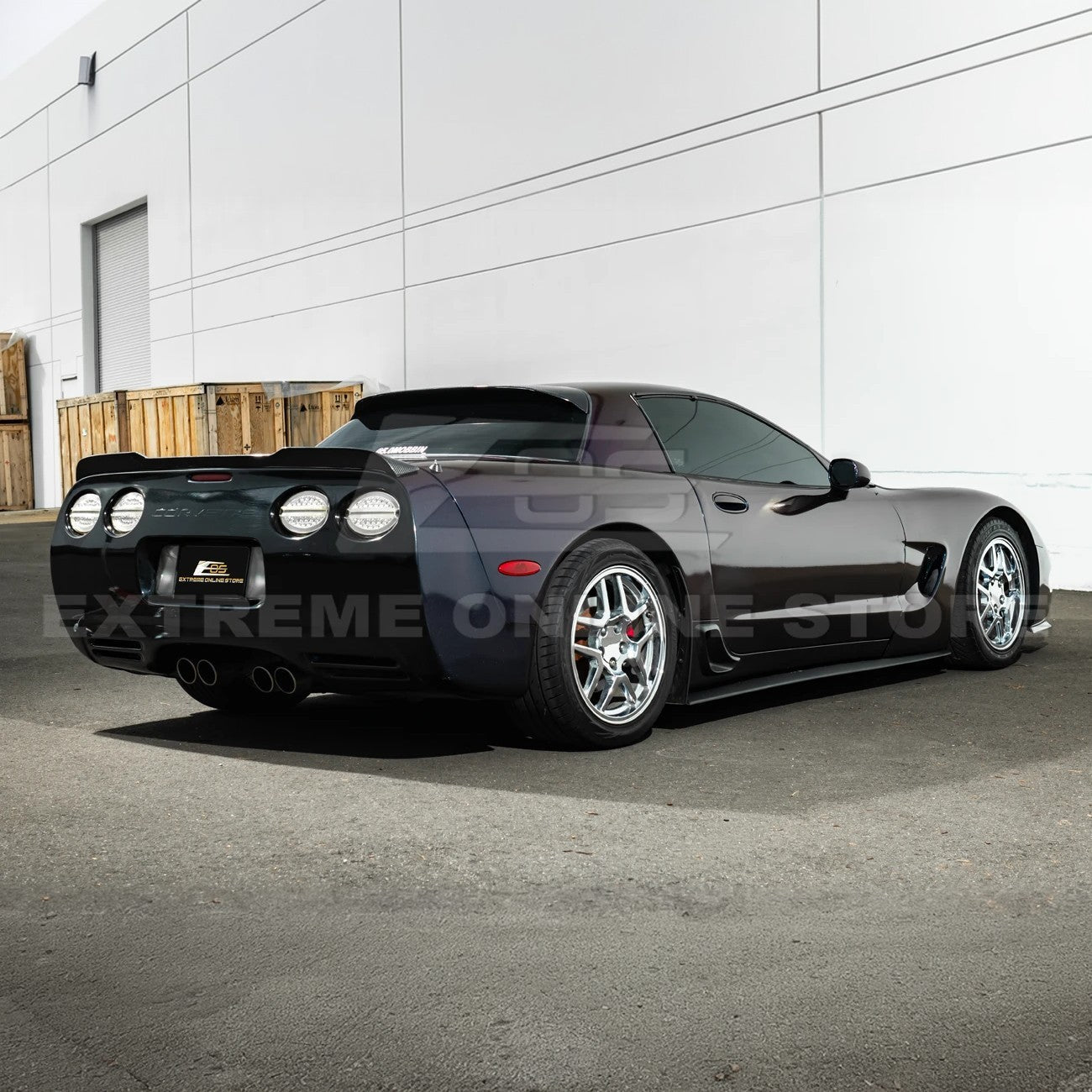 Corvette C5 Z06 EOS Carbon Fiber Rear Roof Wing Deck Lid Spoiler 1997-2004