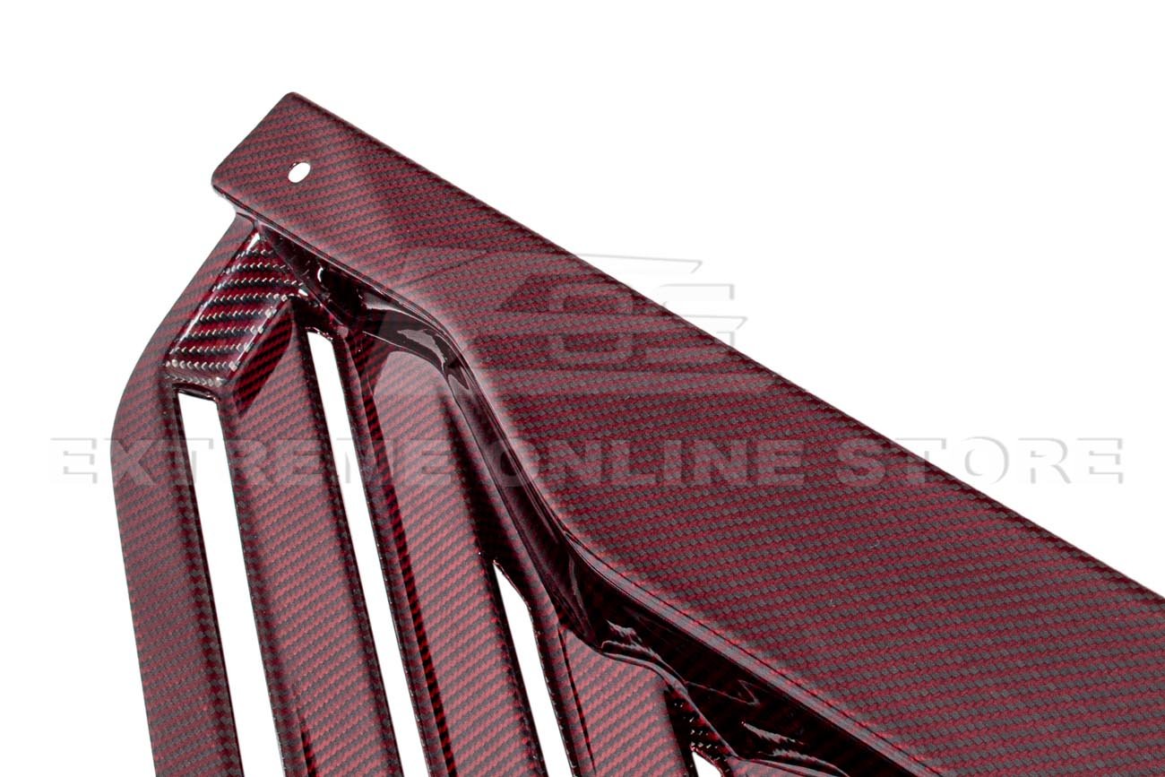 Chevrolet Corvette C8 Carbon Fiber Engine Cover Bay Panel Insert Coupe 2020-2024