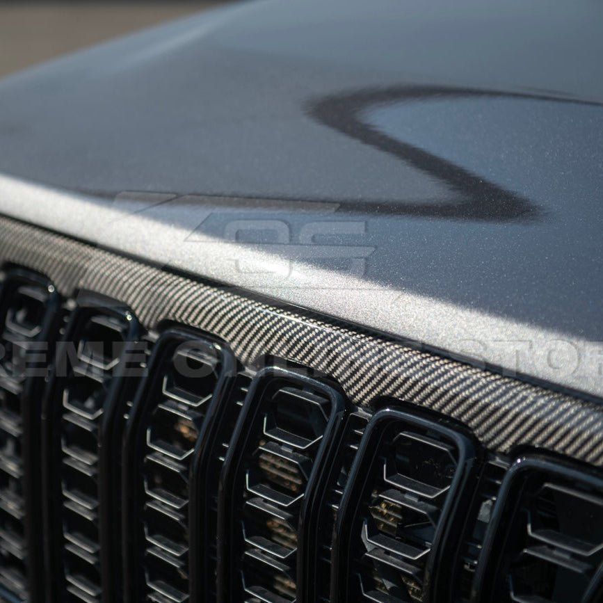 Jeep Wrangler Gladiator Carbon Fiber Front Bumper Grille Replacement 2024-Up