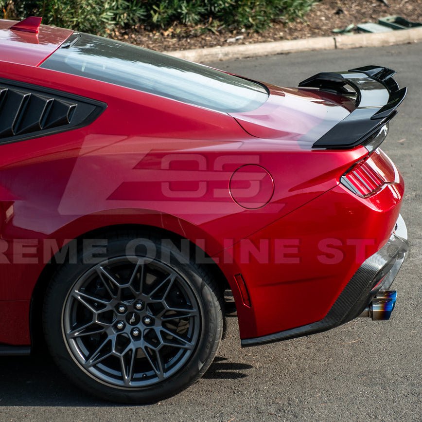 Ford Mustang S650 Dark Horse Rear Trunk Wing Gurney Flap Spoiler 2024-Up