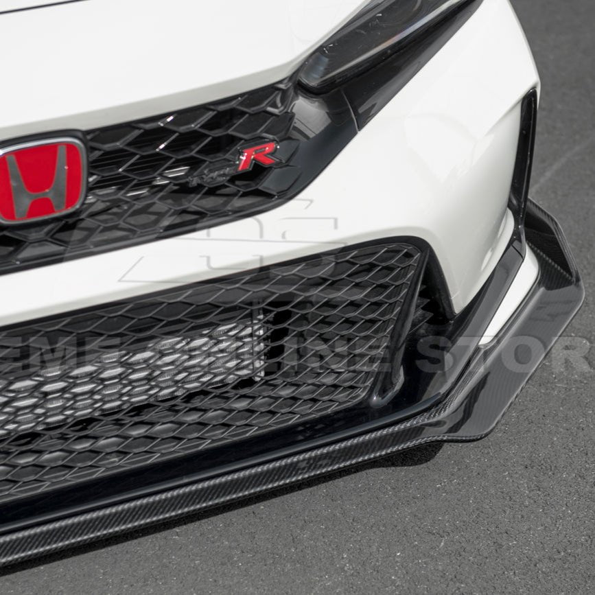 Honda Civic FL5 Type R Carbon Fiber Front Lip Splitter 2023-Up