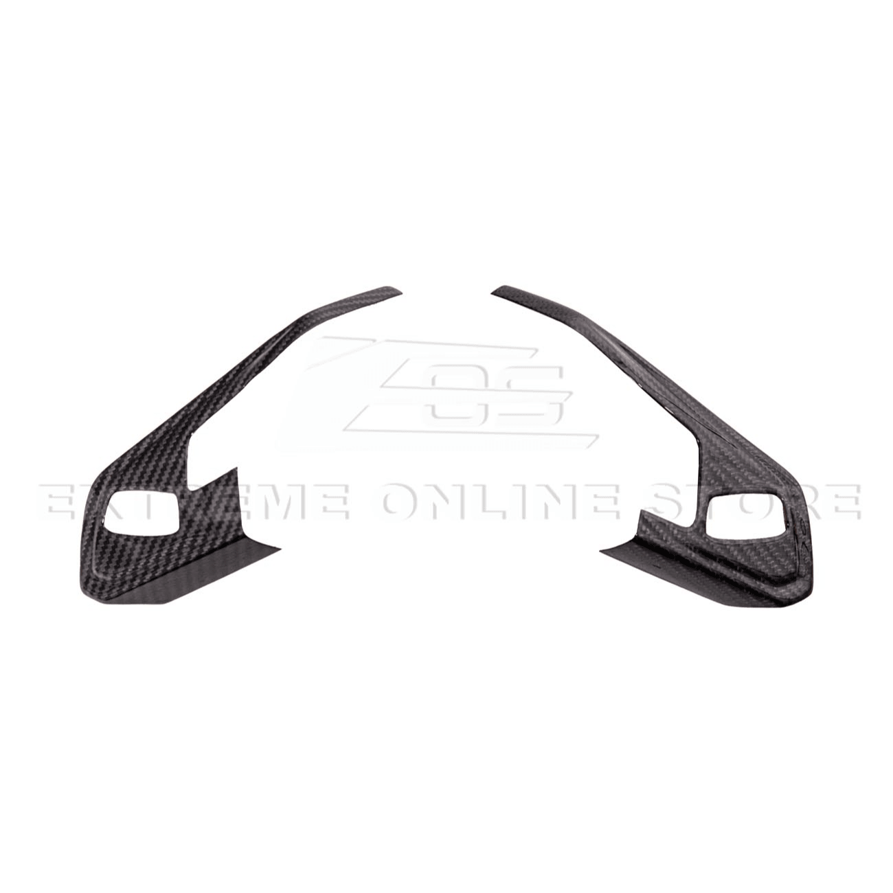 Chevrolet Corvette C8 Factory Style Carbon Fiber Steering Wheel Trim Cover 2020-Up