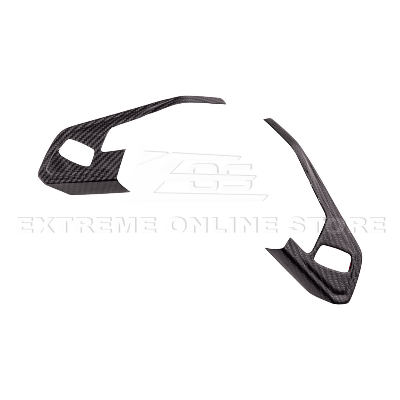 Chevrolet Corvette C8 Factory Style Carbon Fiber Steering Wheel Trim Cover 2020-Up