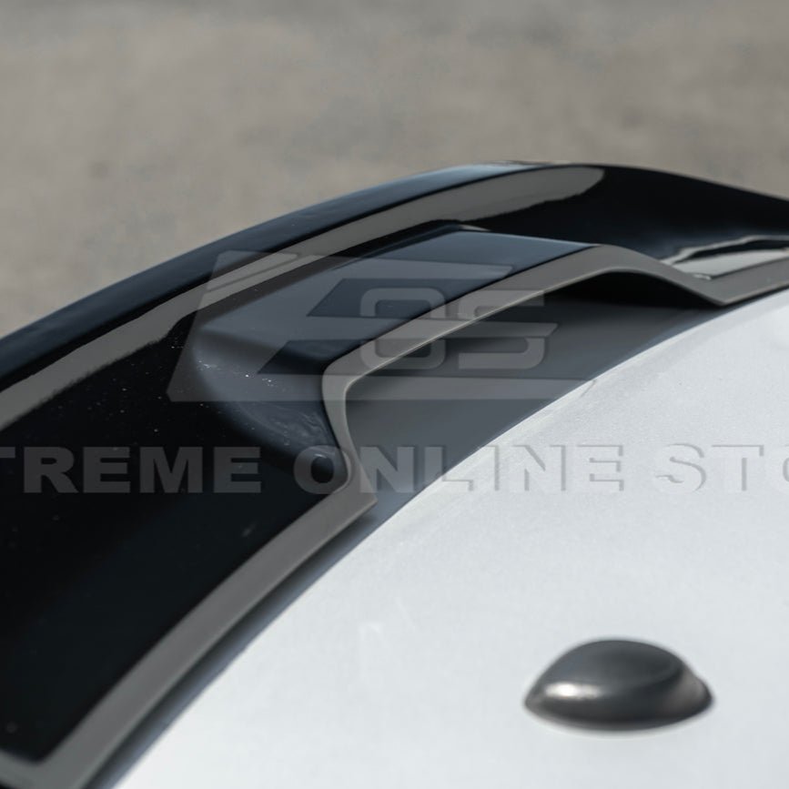 Ford Mustang S197 S550 GT500 Style Gloss Black Rear Trunk Wing Spoiler 2010-2014