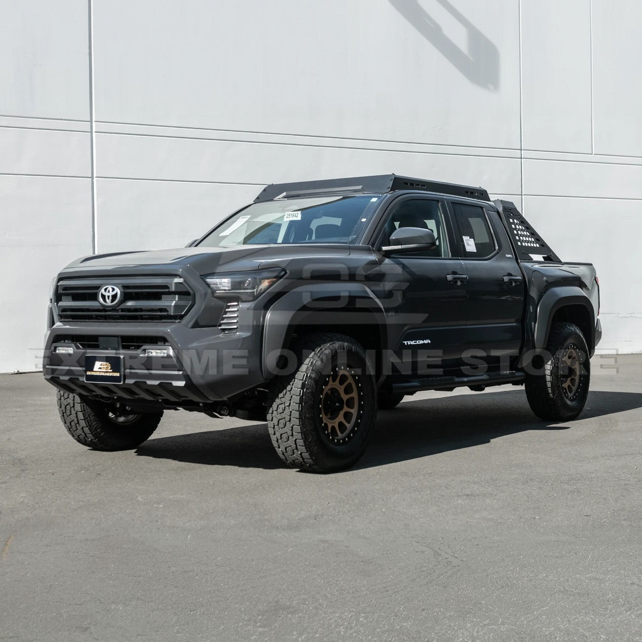 Toyota Tacoma N500 Factory Style Black Roof Rack Cargo Carrier 2024-Up