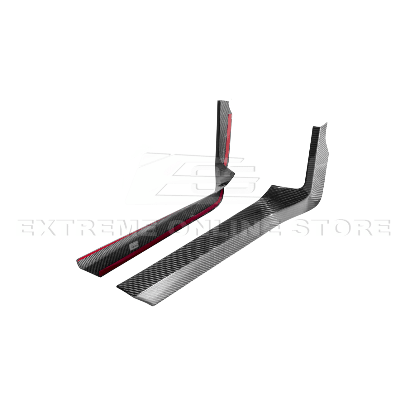Ford F-150 Factory Style Dry Carbon Fiber Center Console Side Panel Trim Cover 2021-Up