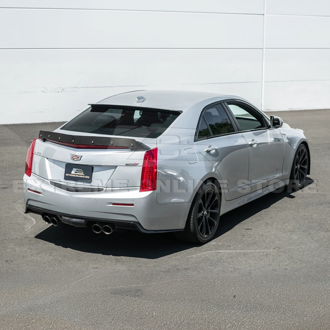 Cadillac ATS ATS-V Sedan EOS Performance Style Carbon Fiber Rear Roof Top Window Spoiler 2013-2019