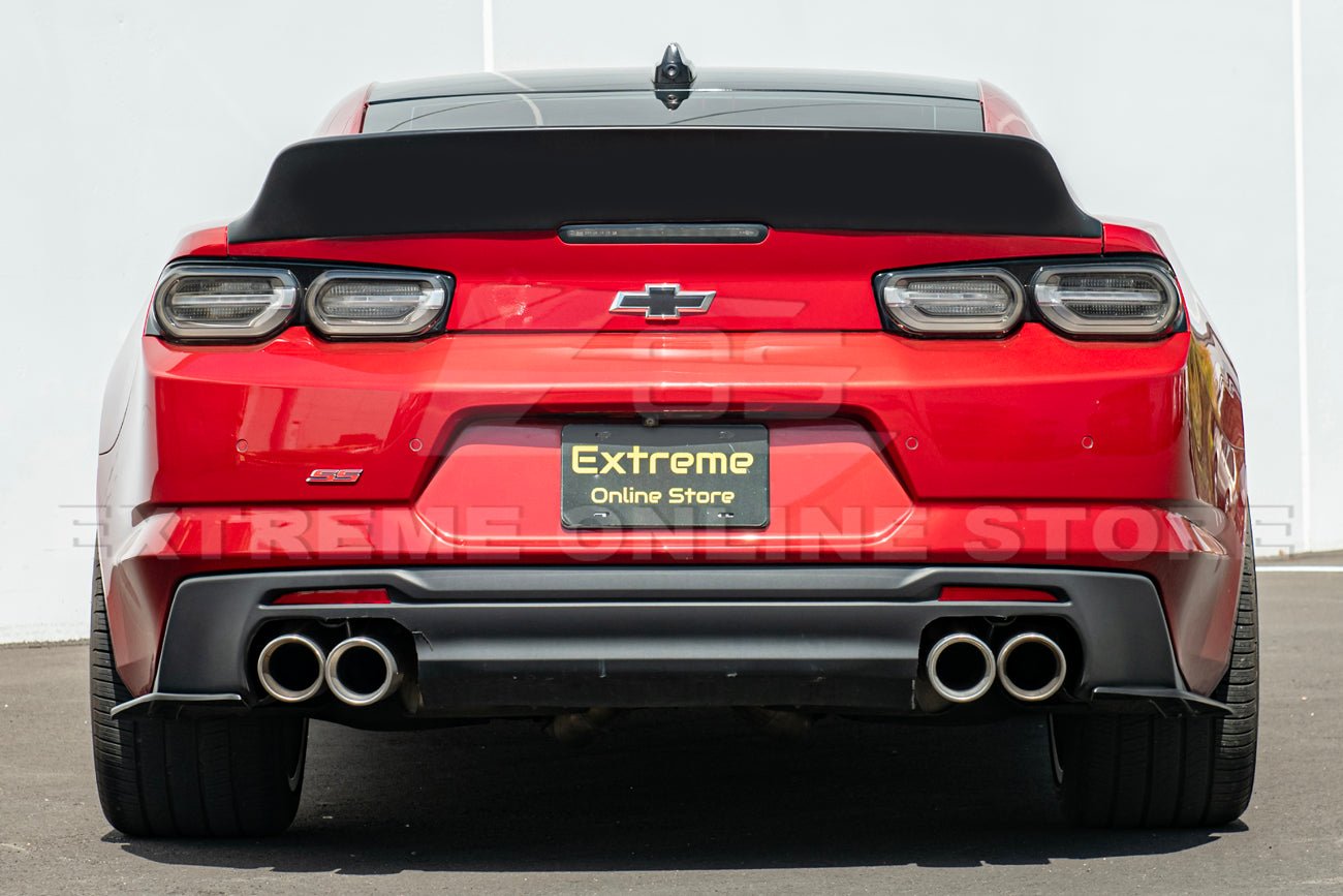 Chevrolet Camaro 6th Gen EOS Style Rear Bumper Apron Lip Splitter 2016-2024