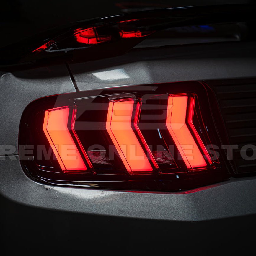 Ford Mustang S197 S650 Euro Style Sequential LED Rear Taillights 2010-2014