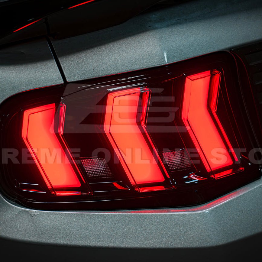 Ford Mustang S197 S650 Euro Style Sequential LED Rear Taillights 2010-2014