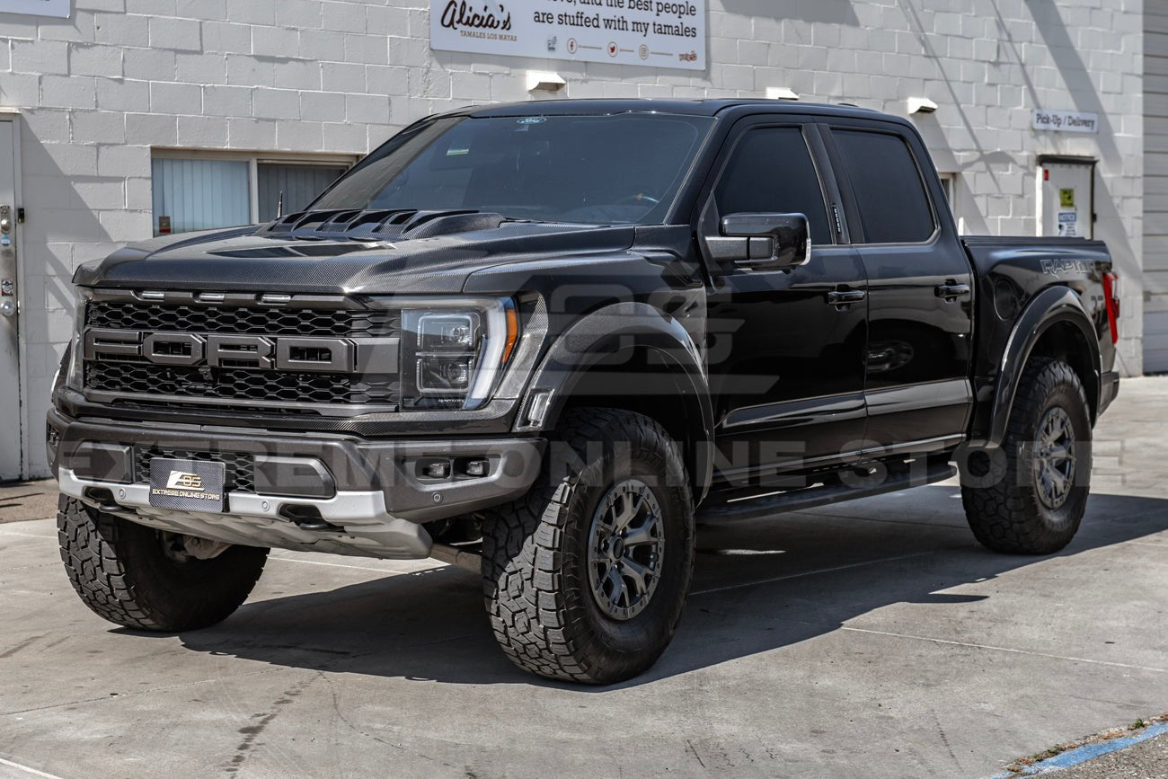 Ford F-150 Raptor Gen 3 Factory Replacement Carbon Fiber Fender Flares 2021-Up