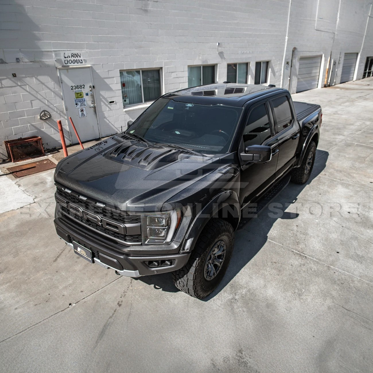 Ford F-150 Raptor Gen 3 Carbon Fiber Hood Cover 2021-Up