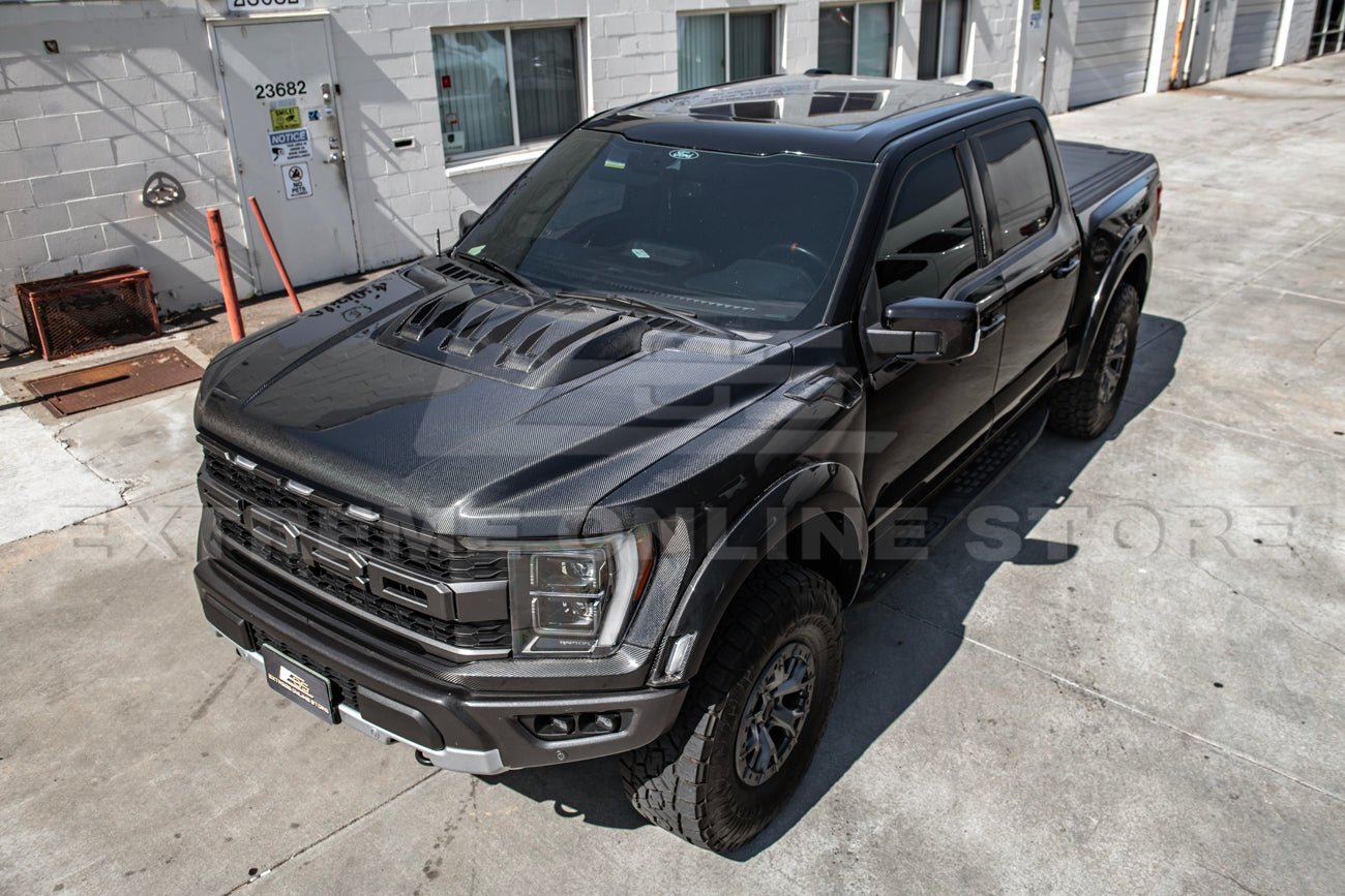Ford F-150 Raptor Gen 3 Carbon Fiber Front Grille Trim 2021-2023