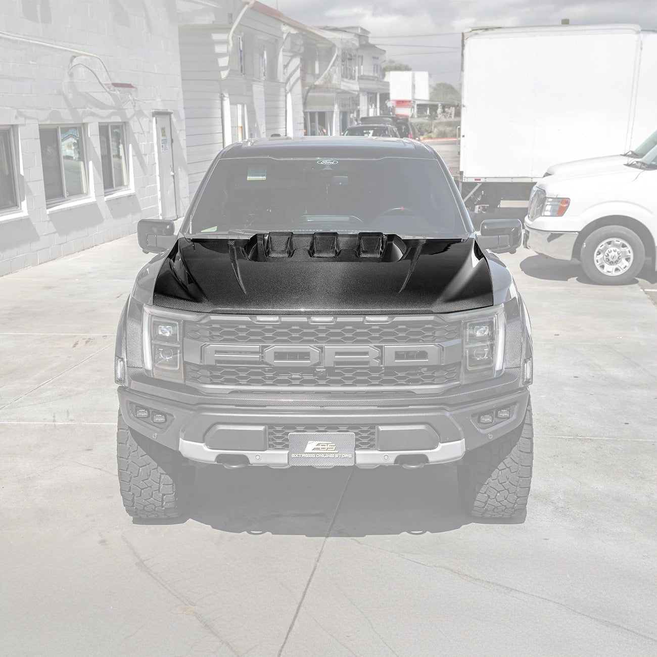 Ford F-150 Raptor Gen 3 Carbon Fiber Hood Cover 2021-Up