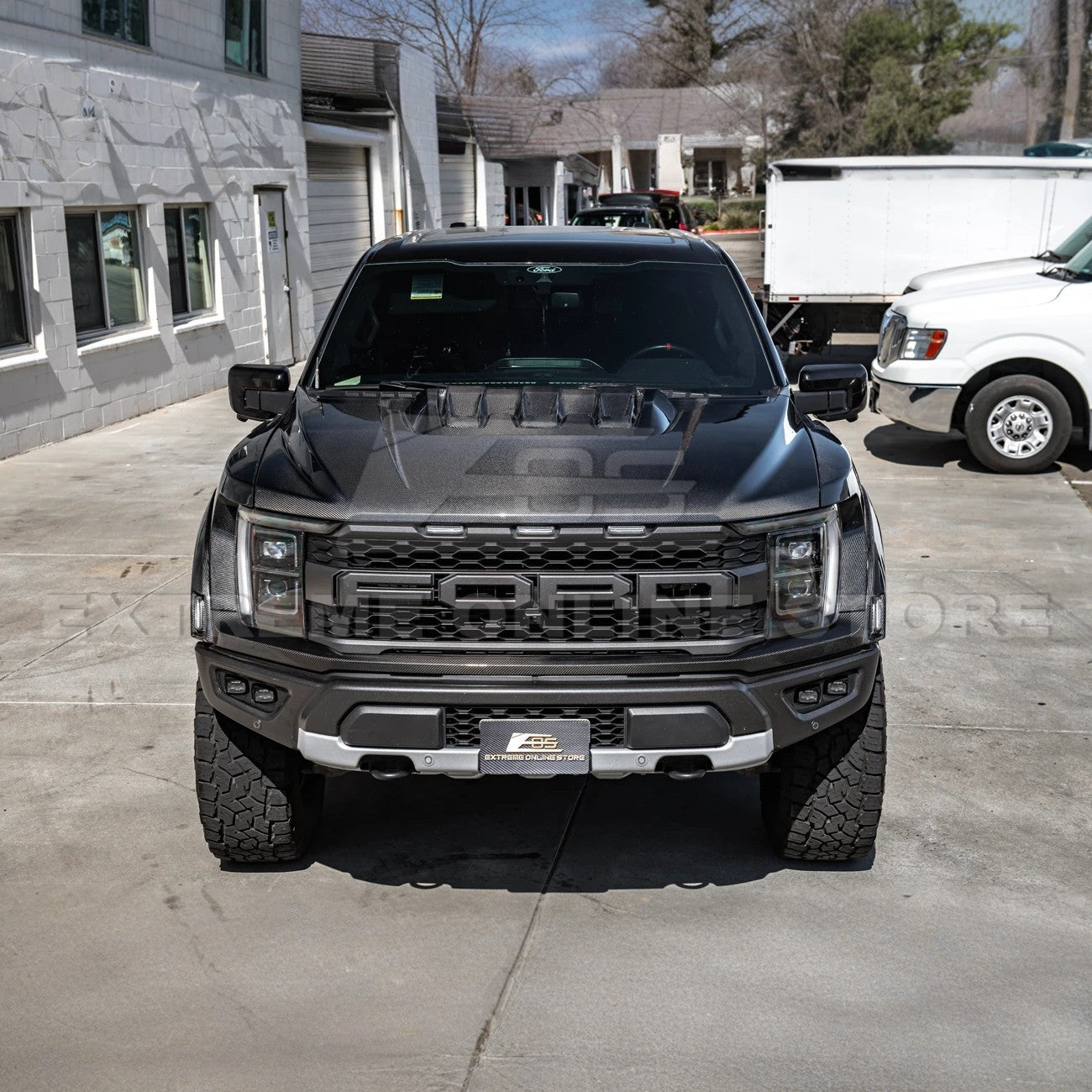 Ford F-150 Raptor Gen 3 Carbon Fiber Hood Cover 2021-Up