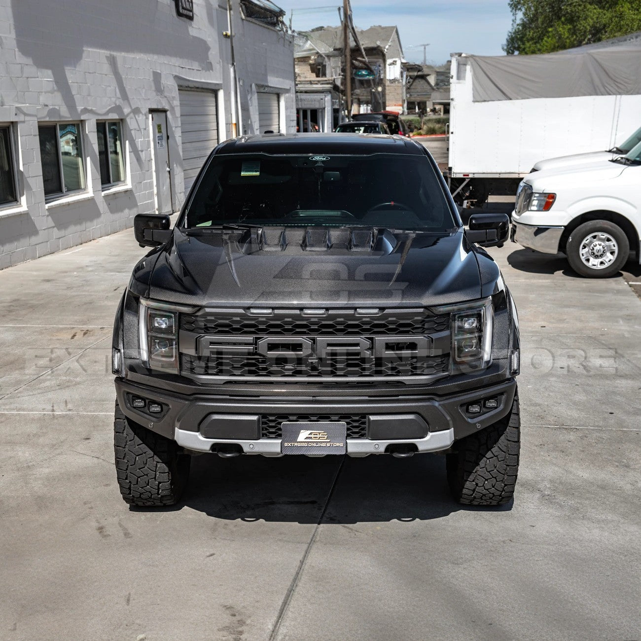 Ford F-150 Raptor Gen 3 Carbon Fiber Hood Cover 2021-Up