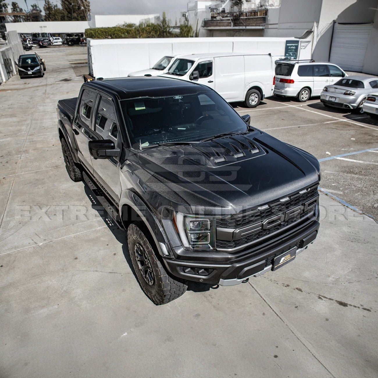 Ford F-150 Raptor Gen 3 Carbon Fiber Hood Cover 2021-Up