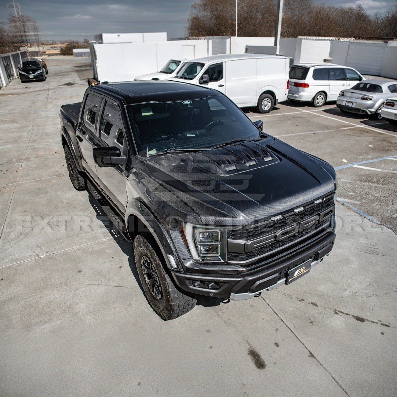 Ford F-150 Raptor Gen 3 Carbon Fiber Hood Cover 2021-Up