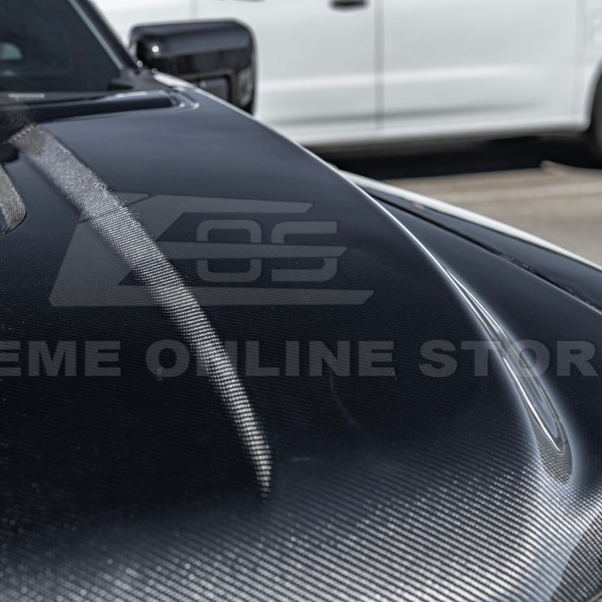 Ford F-150 Raptor Gen 3 Carbon Fiber Hood Cover 2021-Up