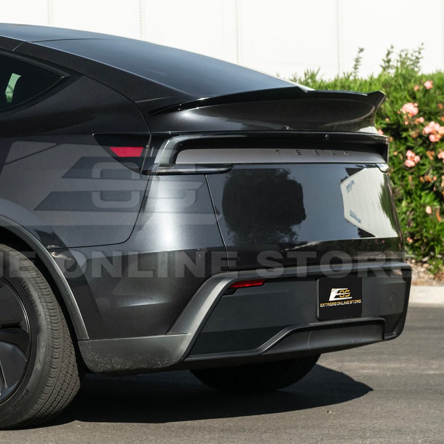 Tesla Model Y Track Style Gloss Black Rear Trunk Wing Spoiler 2025-Up
