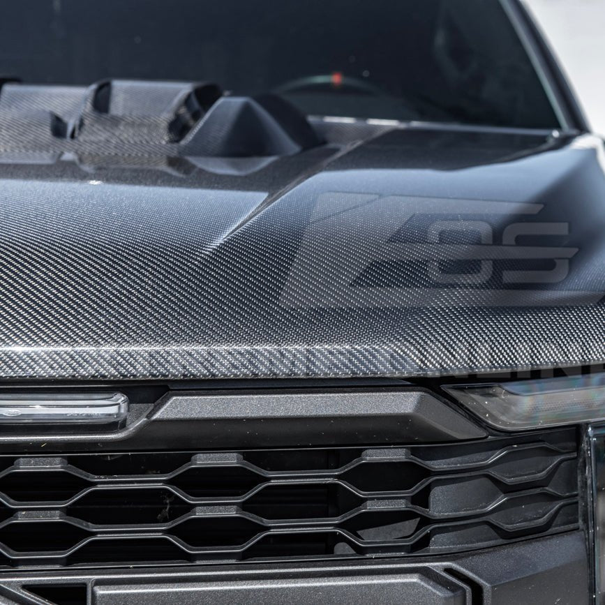 Ford F-150 Raptor Gen 3 Carbon Fiber Hood Cover 2021-Up