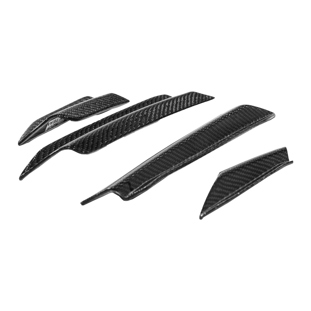 Honda Civic Type R FL5 Carbon Fiber Front Side Canards 2023-Up