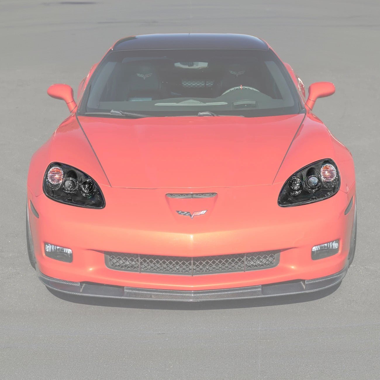 Chevrolet Corvette C6 Dry Carbon Fiber Headlight Housing Replacement 2005-2013
