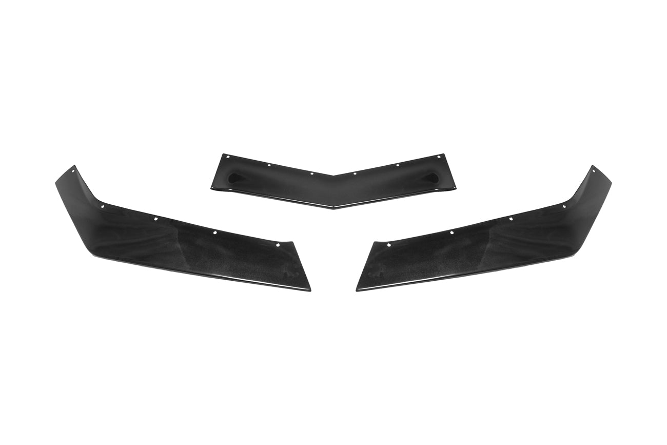 Corvette C8 Z06 Carbon Fiber 3 Pieces Front Lip Splitter