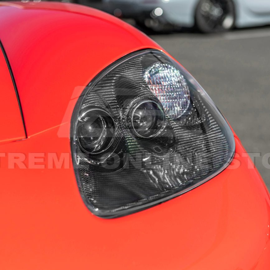 Chevrolet Corvette C6 OEM Style Clear Lens Painted Housing HID Headlights 2005-2013
