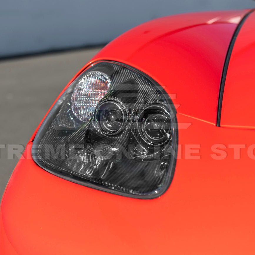 Chevrolet Corvette C6 Dry Carbon Fiber Headlight Housing Replacement 2005-2013