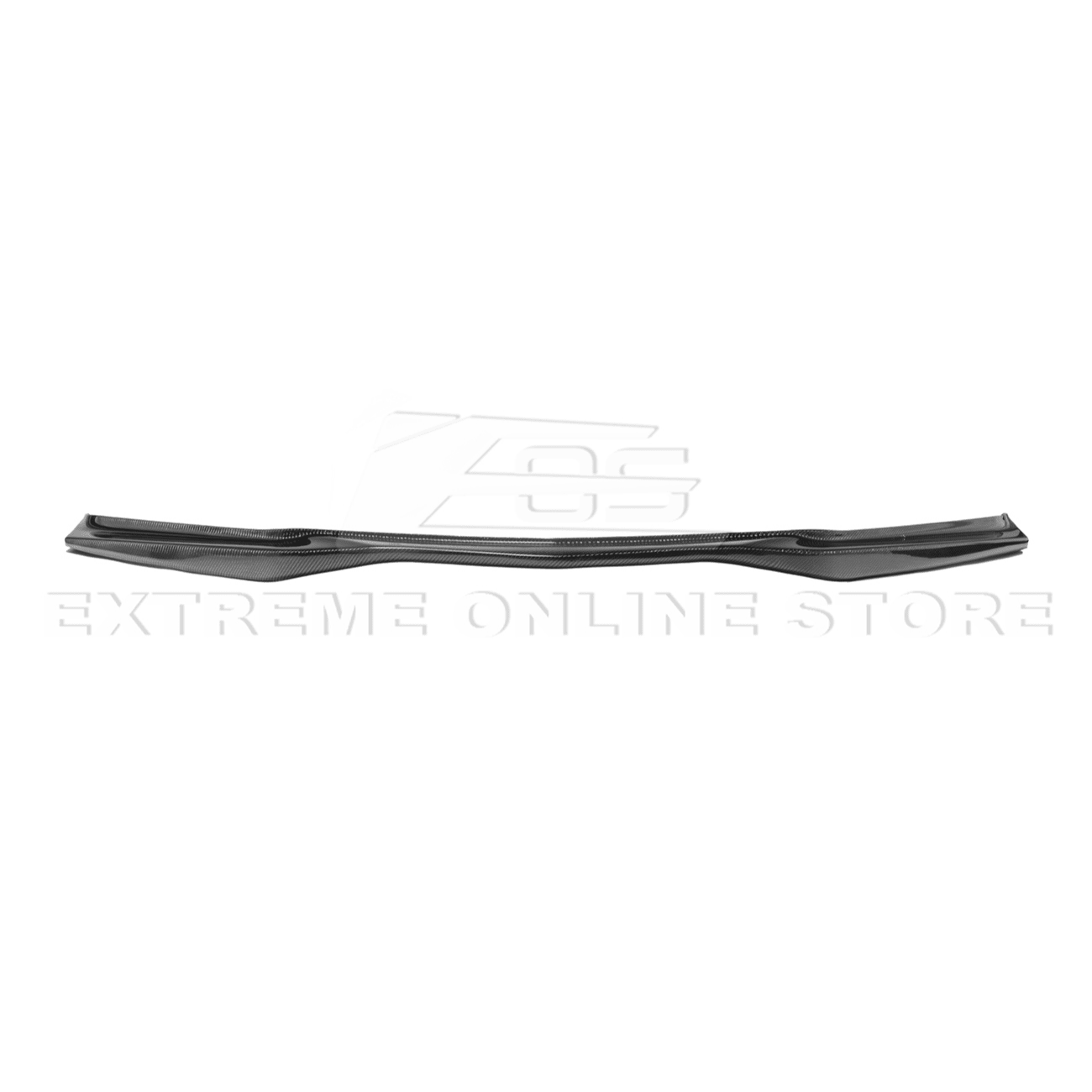 Chevrolet Camaro SS LT RS T6 Style Gloss Black Carbon Fiber Front Lip Splitter 2016-2024