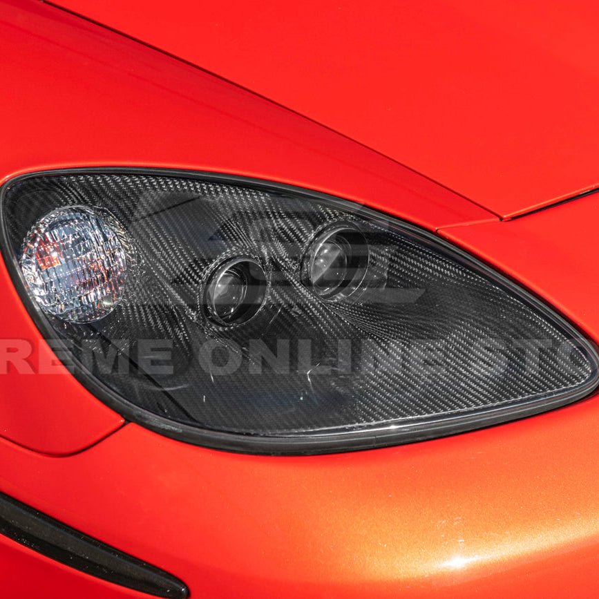 Chevrolet Corvette C6 Dry Carbon Fiber Headlight Housing Replacement 2005-2013