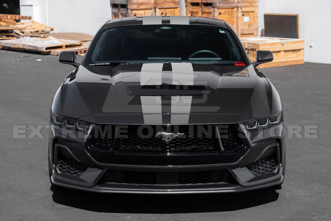 Ford Mustang S650 GT Rally Style Top Racing Stripe Vinyl Decal 2024-Up